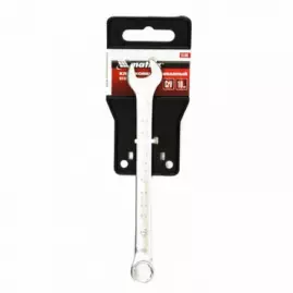 Ключ комбинированный 10мм. матовый хром Матрикс Ключ комбинированный 10мм. матовый хром Матрикс