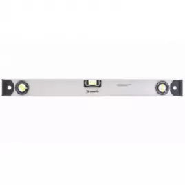 Уровень алюминиевый "Рельс"600мм,3 глазка Матрикс