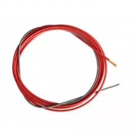 канал направляющий стальной  красный 3м