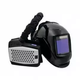 Маска сварщика КЕДР К-704Т с ТУРБОБЛОКОМ, черная
