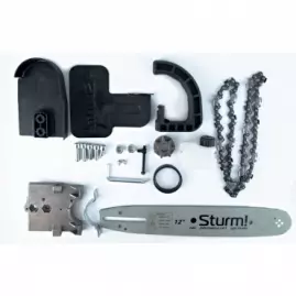 Насадка цепная пила на УШМ 12"-3/8-1,3-45зв. Sturm AGCS12-01