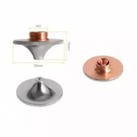 Сопло двойное хромированное HS 1,4 мм HS28-15-14-D