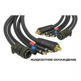 К-т соединительных кабелей для п/а КЕДР MultiMIG-5000DP NEO LCD+ MultiWF-8 NEO LCD (5м) жидк