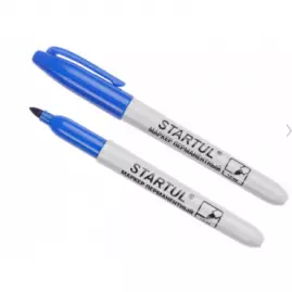 Маркер промышл. перманентный фетровый синий Маркер промышл. перманентный фетровый синий