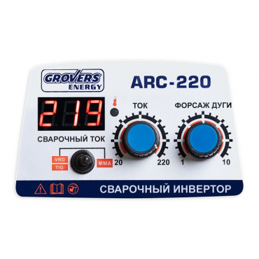 Сварочный аппарат инверторного типа GROVERS ENERGY ARC220. Фото 3