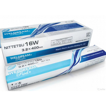 Сварочные электроды d=3,2х350 мм NITTETSU-16W ( 5 к г )