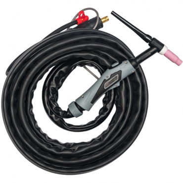 Горелка аргоновая КЕДР TIG-26FX EXPERT (MultiTIG, 12 pin, 3 кн., газ б/с, головка гибк., 3,6 м)