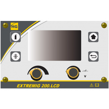 Сварочный полуавтомат HUGONG EXTREMIG 200 III LCD. Фото 6