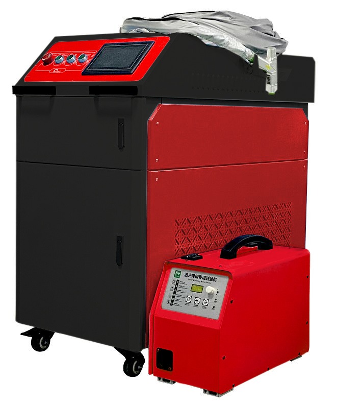 Аппарат для ручной лазерной сварки, резки, очистки  AH-HLW-2000W (Raycus)