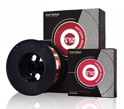 Сварочная проволока ER70S-6 ф 1,6 15 кг. Top Weld