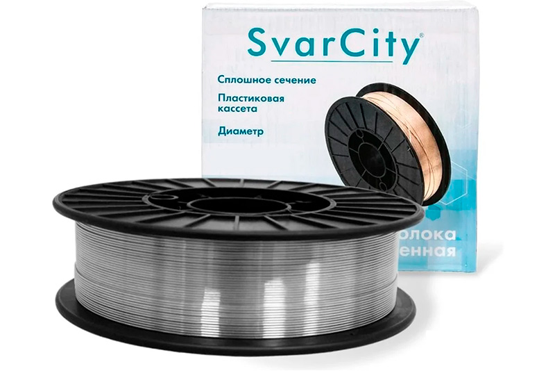 Проволока порошковая SvarCity Е71Т-GSд.1.0 мм по 5кг