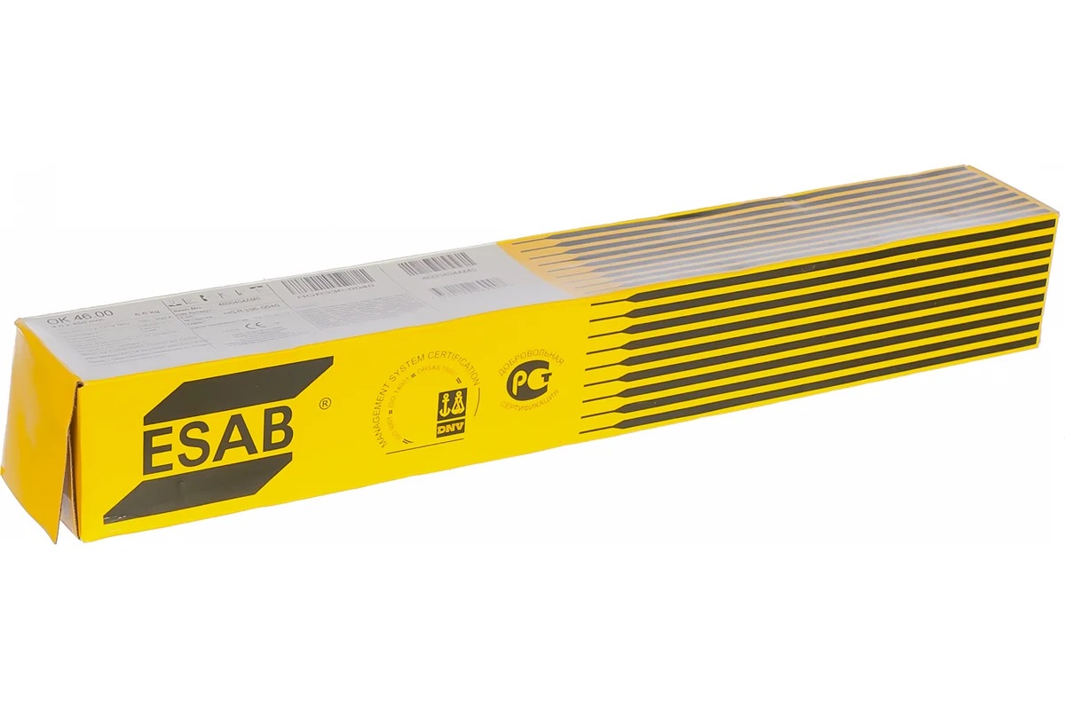 Электрод Esab ОК 46.00P д.4мм (6,6кг)