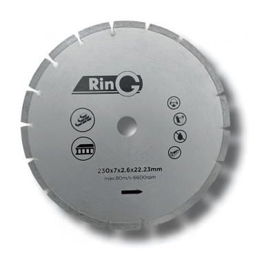 Круг отрезной алмазный 350х7x3,2х32/25,4 Ring